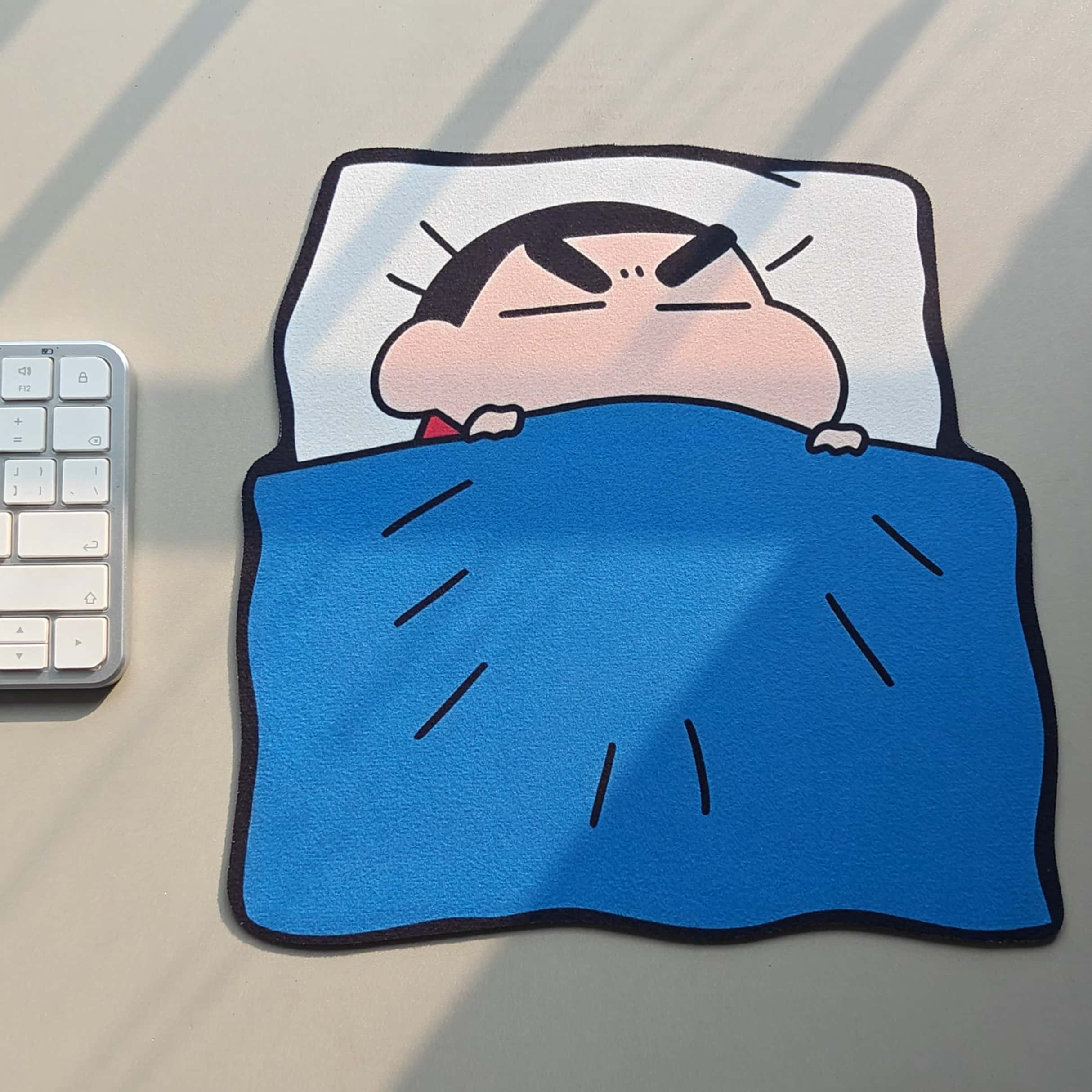 Desk Setup Cute - แผ่นรองเมาส์ลายการ์ตูน Crayon Shinchan น่ารัก ลดราคาพิเศษ ฐานยางกันลื่น