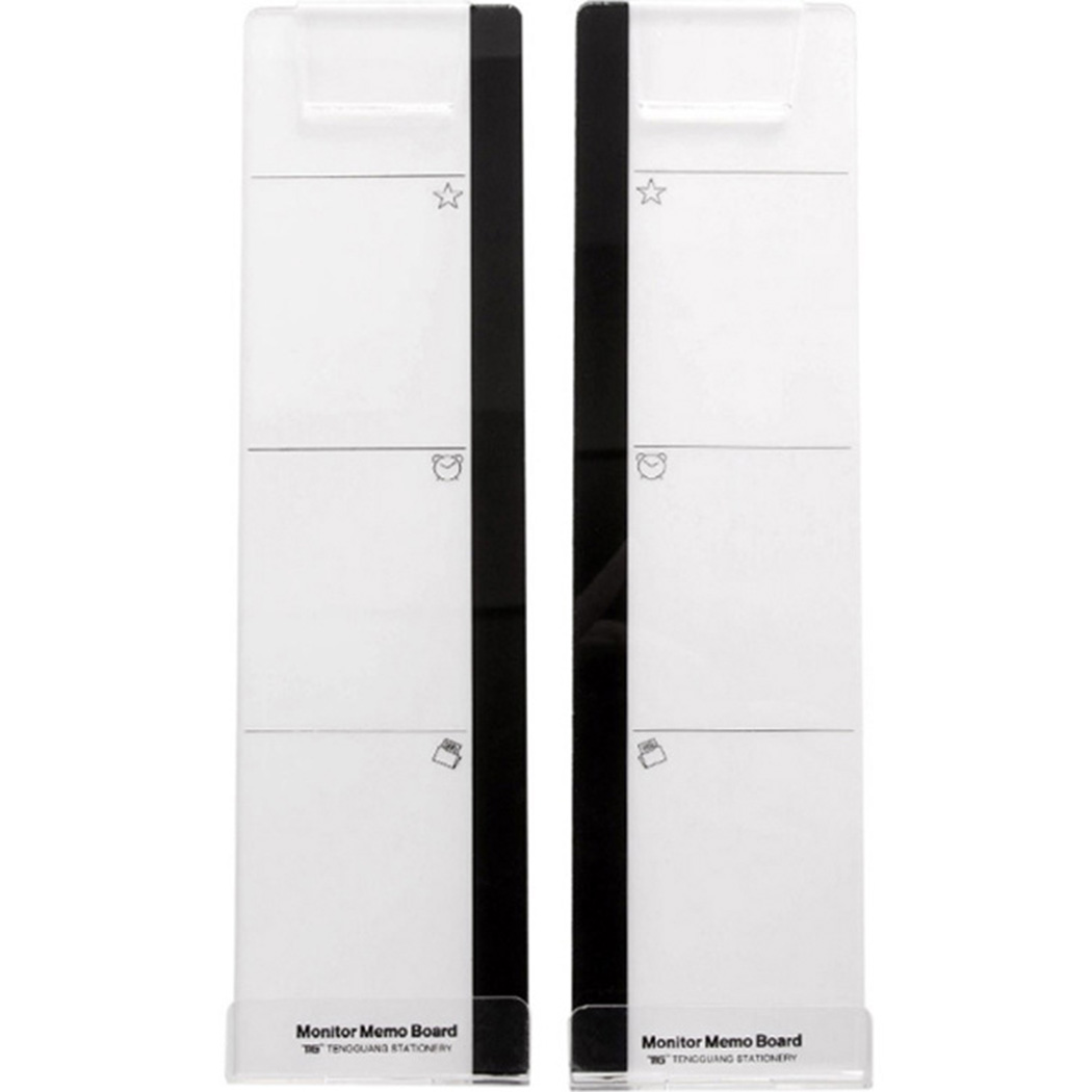 Sticky Memo Holder - Creative อะคริลิค Monitor ข้อความ Memo Board
