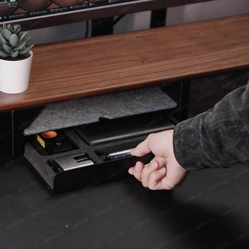 ขาตั้งจอพร้อมลิ้นชักเก็บของ อุ - Desk Setup Riser บทวิจารณ์และราคา