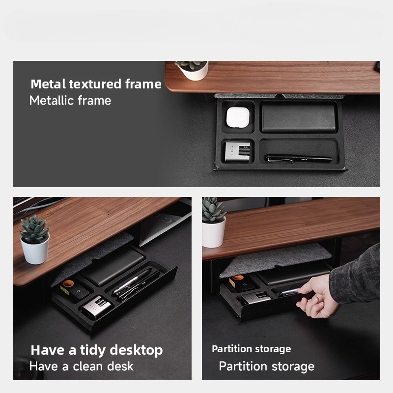 ขาตั้งจอพร้อมลิ้นชักเก็บของ อุ - Desk Setup Riser บทวิจารณ์และราคา
