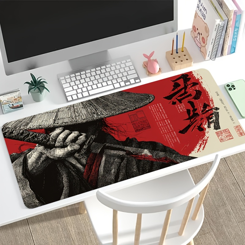 แผ่นรองเมาส์เกมมิ่ง XXL สีแดงด - Desk Setup Red บทวิจารณ์และราคา