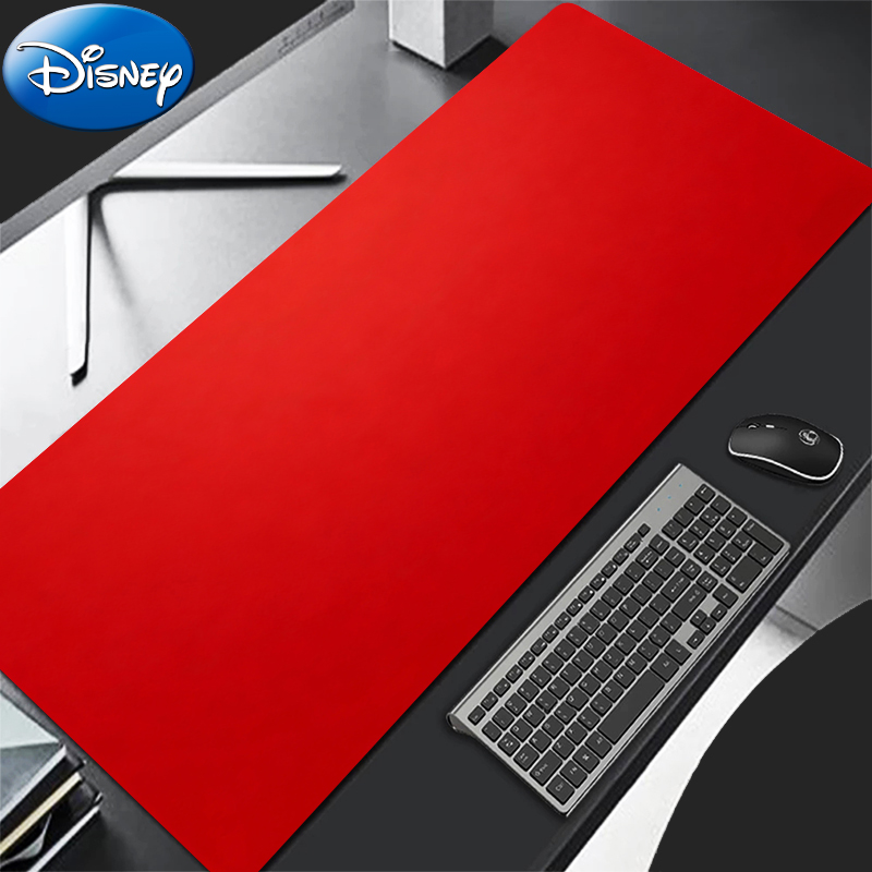 แผ่นรองเมาส์สีแดงสีเหลืองสีฟ้า - Desk Setup Red บทวิจารณ์และราคา