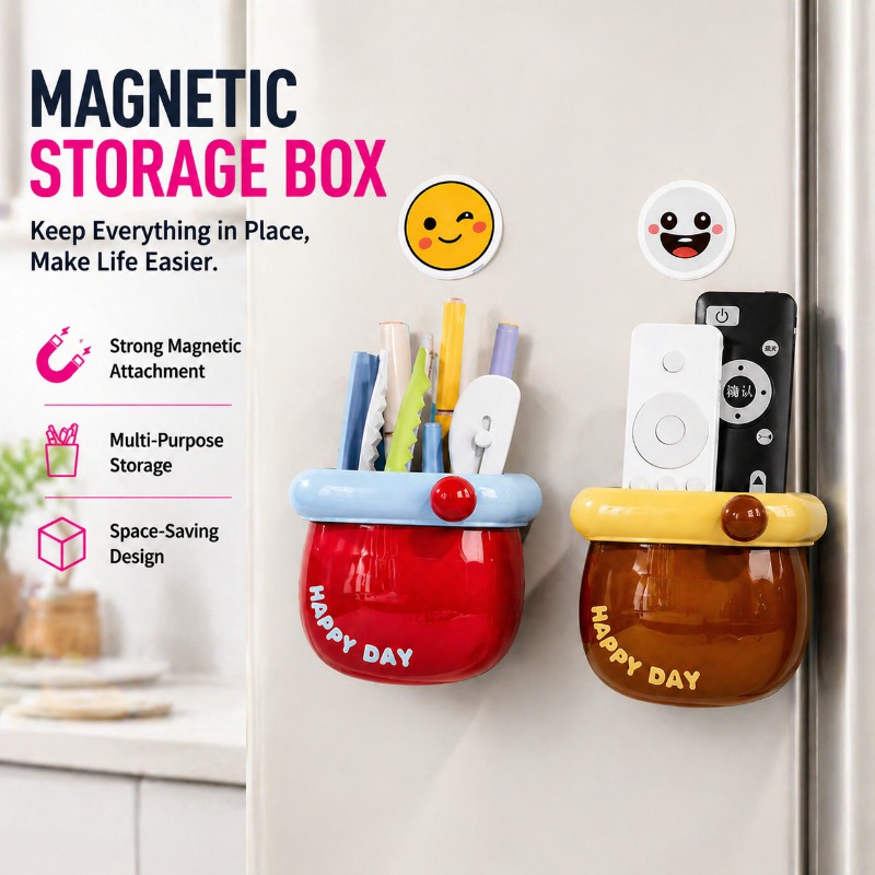 กล่องเก็บของแม่เหล็ก, ตัวจัดระ - Pen Cup Magnetic บทวิจารณ์และราคา