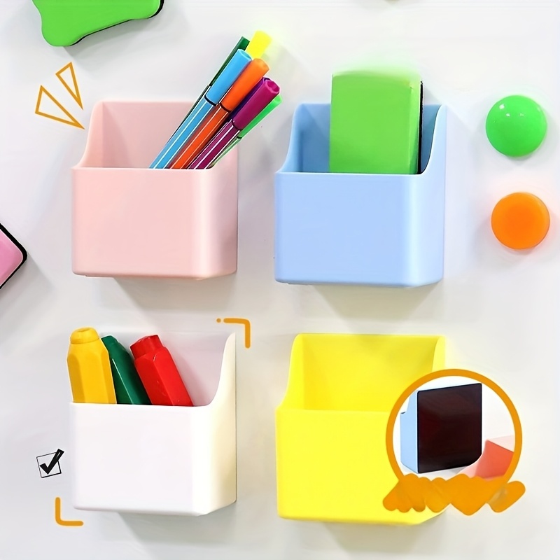 กล่องเก็บของแม่เหล็กสีลูกกวาด  - Pen Cup Magnetic บทวิจารณ์และราคา