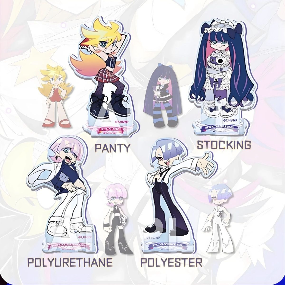 Panty & Stocking with Garterbe - Desk Setup Decor บทวิจารณ์และราคา
