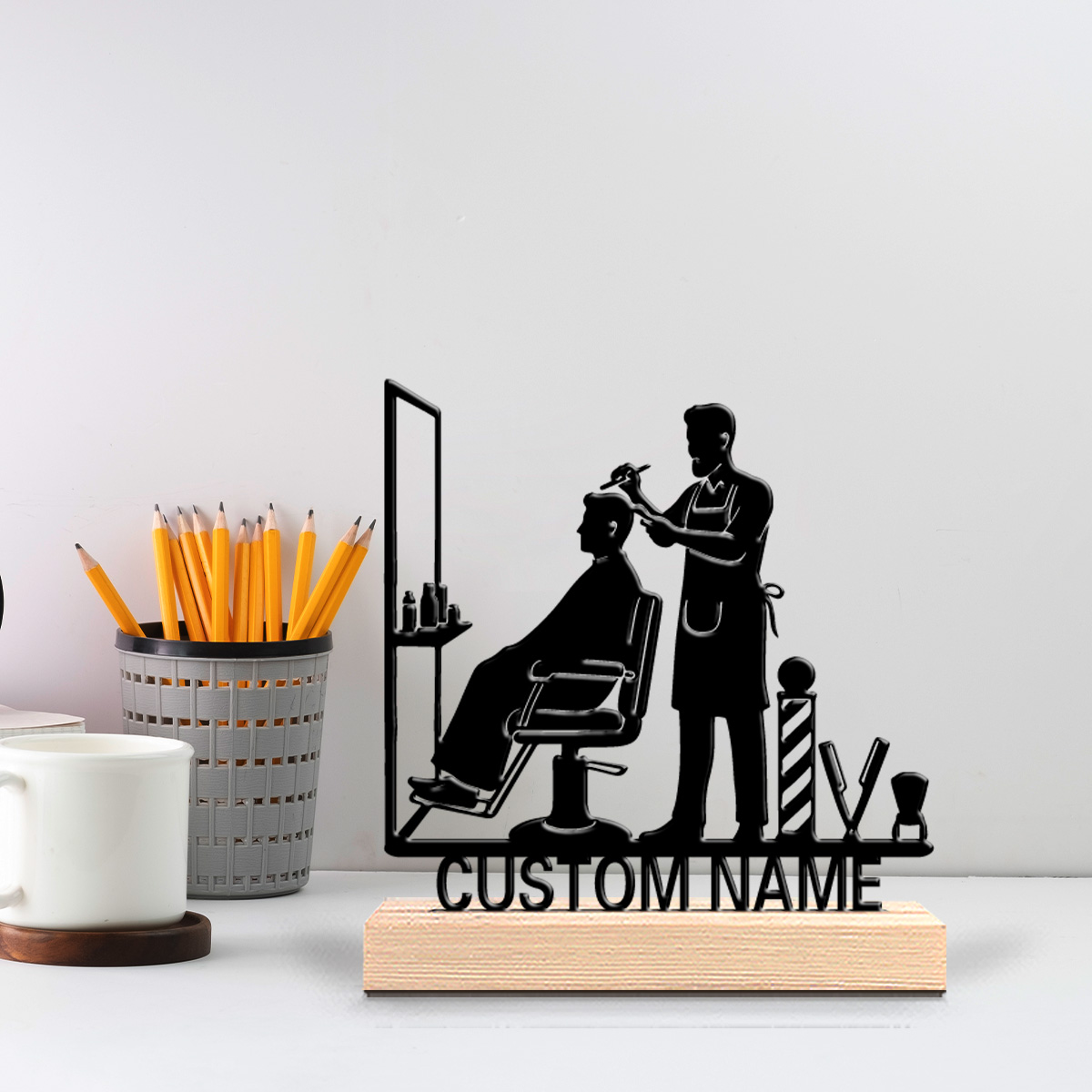 ของตกแต่งโต๊ะทำงานแบบส่วนตัว 1 - Desk Setup Decor บทวิจารณ์และราคา