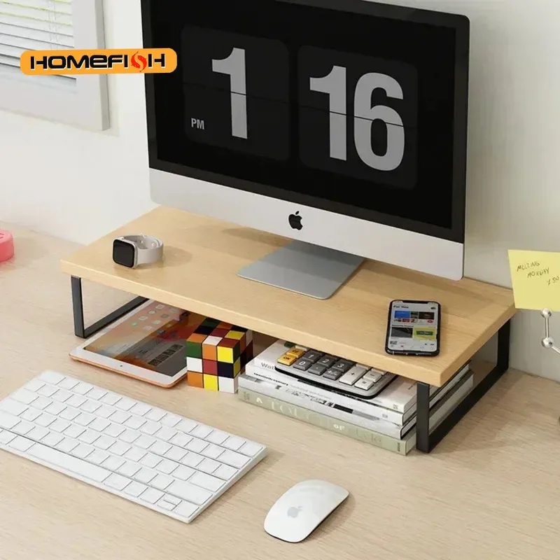 แท่นวางจอคอมพิวเตอร์แบบยกสูงพร - Desk Setup Riser บทวิจารณ์และราคา