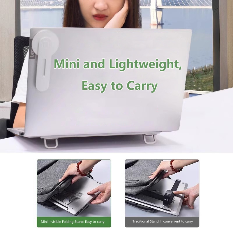 ขาตั้งแล็ปท็อปแบบพกพาขนาดเล็ก  - Desk Setup Riser บทวิจารณ์และราคา