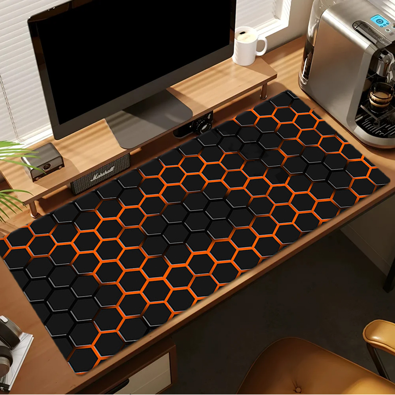 แผ่นรองเมาส์เกมมิ่งขนาดใหญ่ ดี - Desk Setup Red บทวิจารณ์และราคา