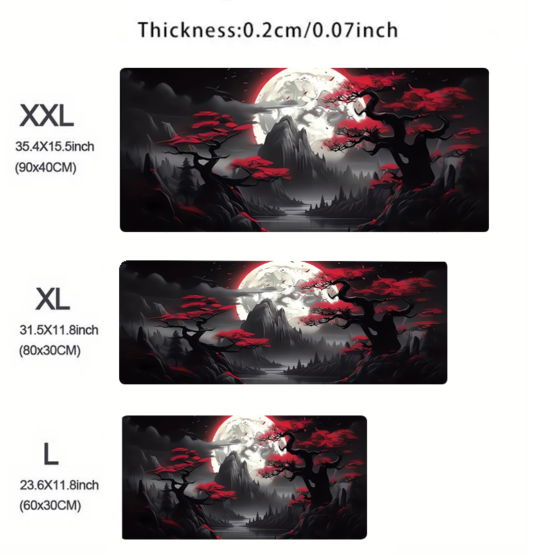 Mouse Pad อุปกรณ์เสริมสําหรับเ - Desk Setup Red บทวิจารณ์และราคา