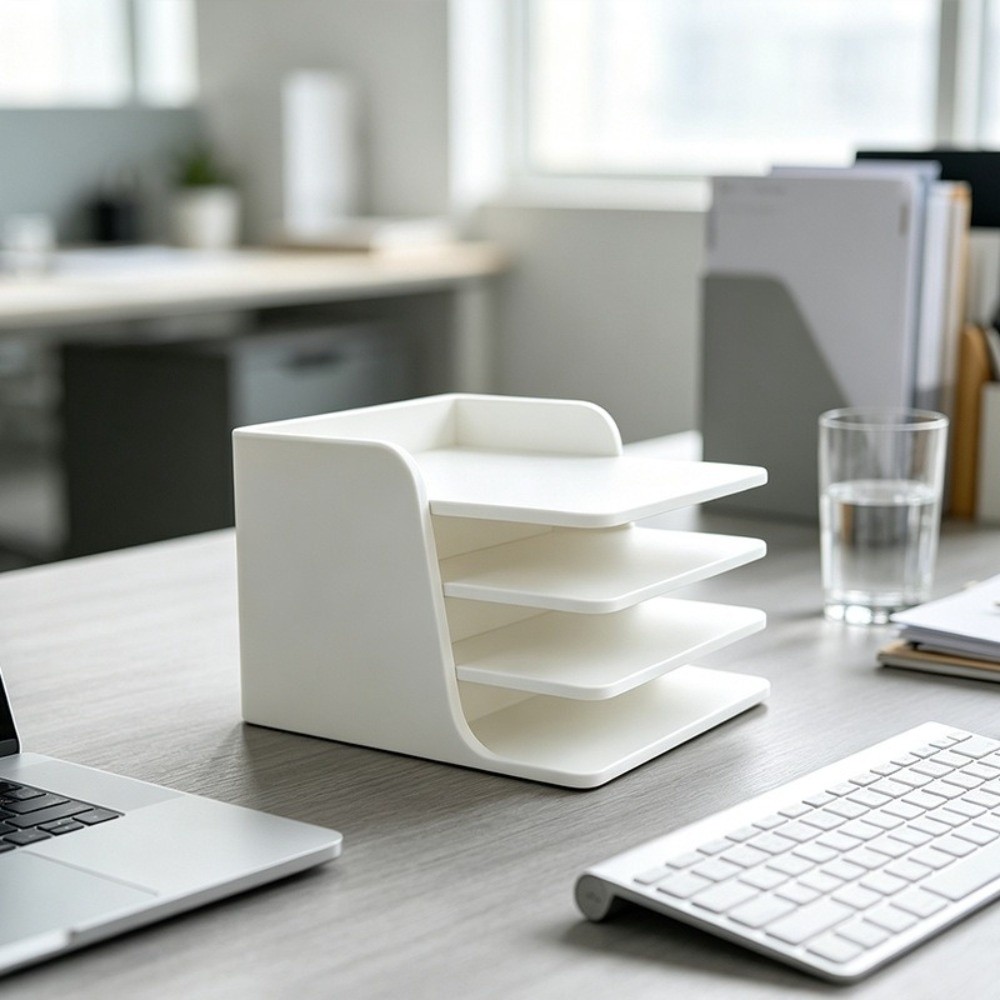 ที่ใส่กระดาษโน้ตแบบซ้อนกันได้  - Sticky Memo Holder บทวิจารณ์และราคา