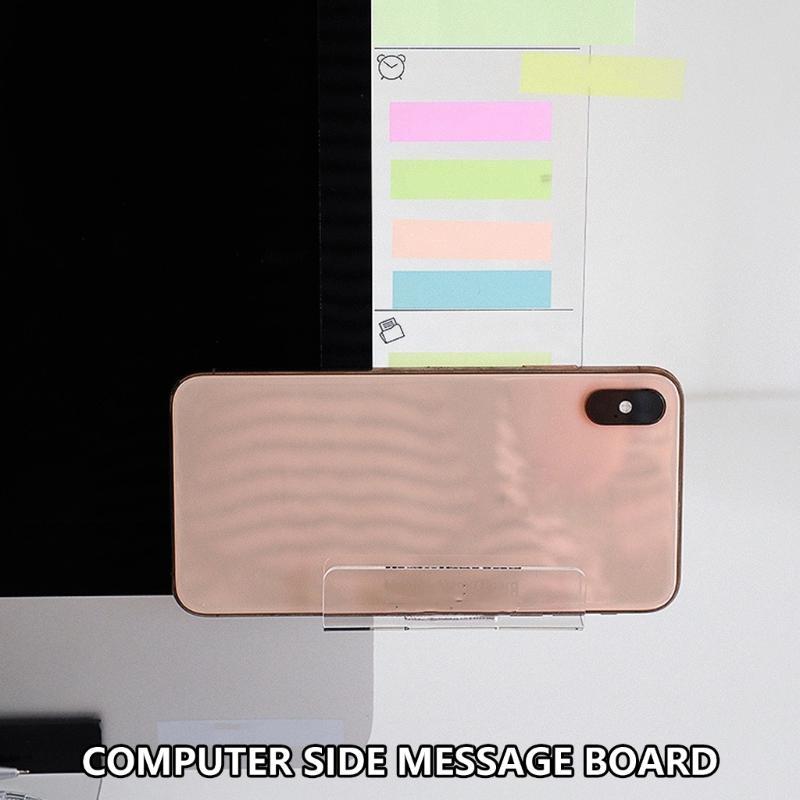 652F จอภาพ Memo Board จอภาพคอม - Sticky Memo Holder บทวิจารณ์และราคา