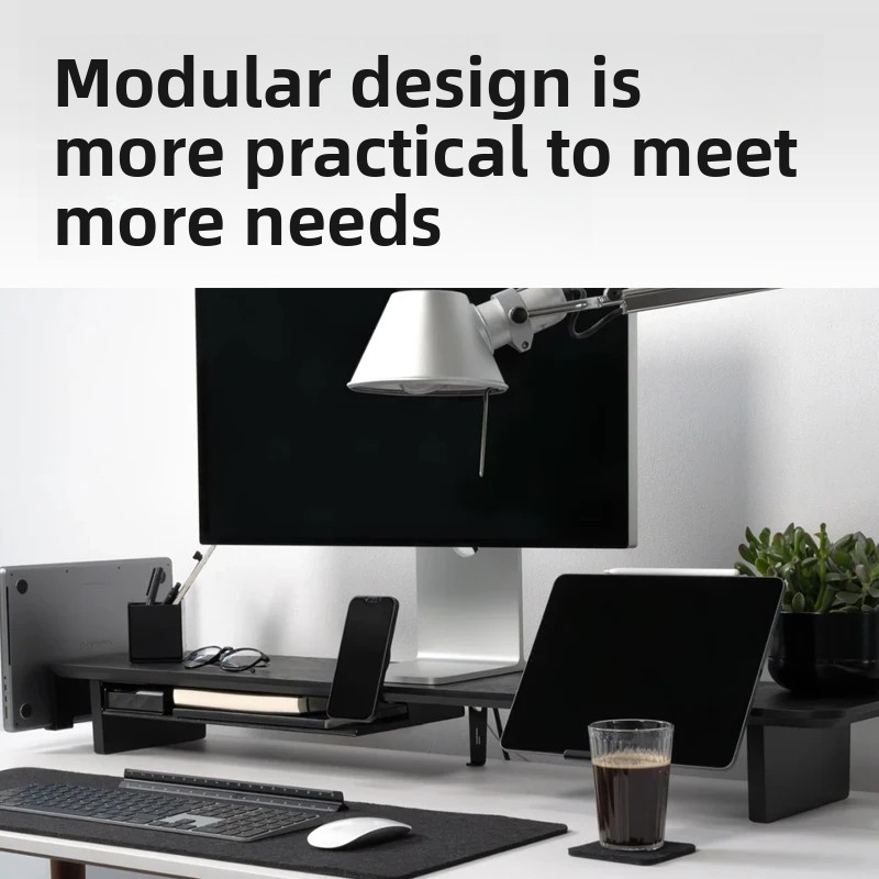 แท่นวางจอคอมพิวเตอร์ไม้จริง ชั - Desk Setup Riser บทวิจารณ์และราคา