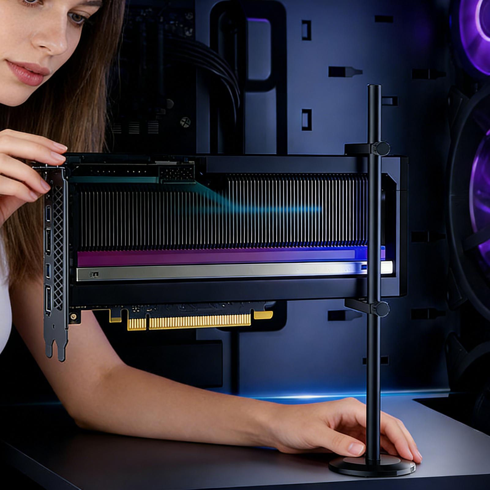 ขายึด GPU พร้อมแจ็คแม่เหล็ก ปร - Desk Setup Videos บทวิจารณ์และราคา