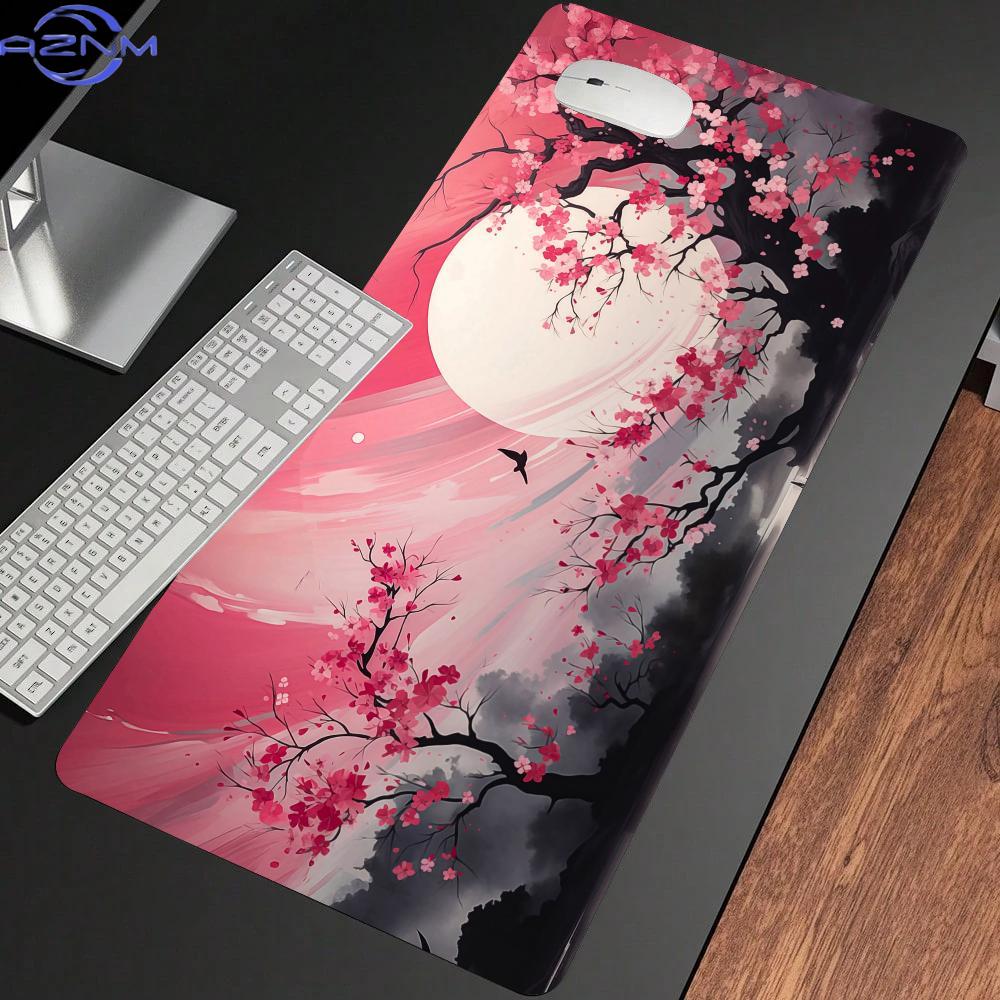 แผ่นรองเมาส์ลายทิวทัศน์สีแดงแล - Desk Setup Red บทวิจารณ์และราคา