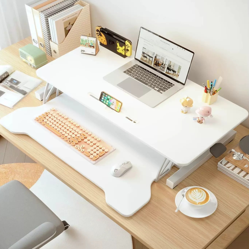 โต๊ะทำงานแบบยืน ปรับความสูงได้ - Desk Setup Riser บทวิจารณ์และราคา