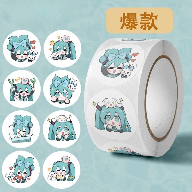 สติกเกอร์ฮัตสึเนะ มิกุ น่ารักส - Desk Setup Decor บทวิจารณ์และราคา