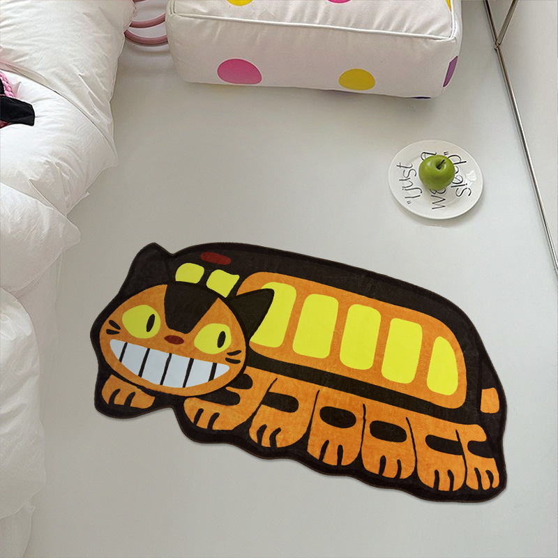 พรมทางเข้าห้องนั่งเล่นรูปแมวตล - Desk Setup Girly บทวิจารณ์และราคา