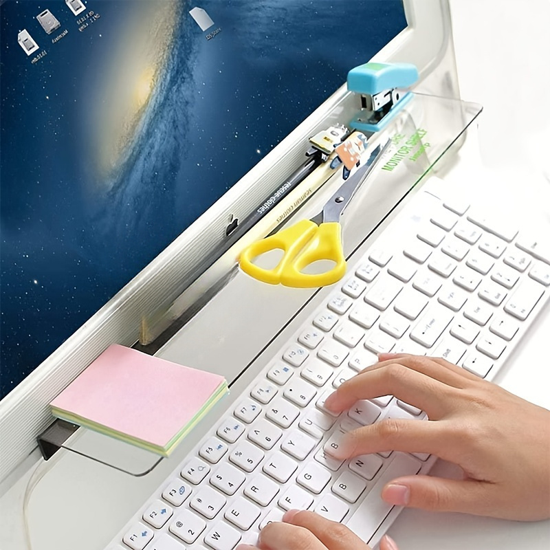 กระดานบันทึกคอมพิวเตอร์แบบโปร่ - Sticky Memo Holder บทวิจารณ์และราคา