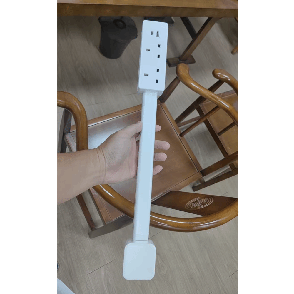 หมุนได้ 180 องศา °   ปลั๊กพ่วง - Power Strip Flat บทวิจารณ์และราคา