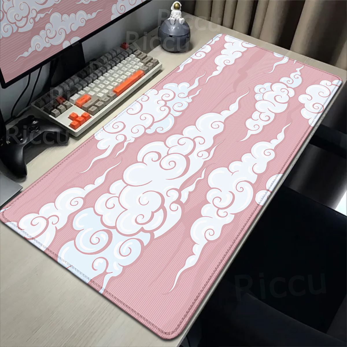 ขนาดใหญ่ Red Cloud Gamer Mouse - Desk Setup Red บทวิจารณ์และราคา